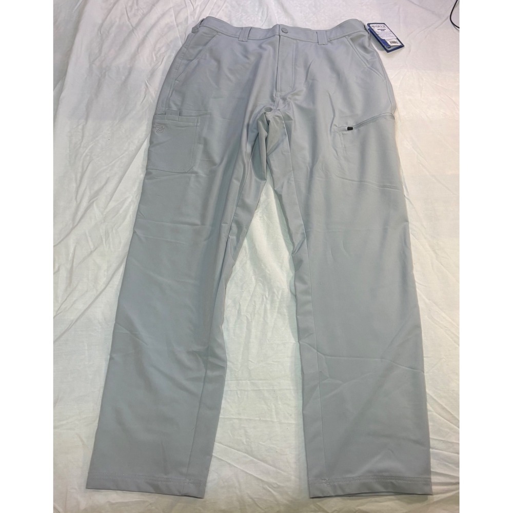 GILLZ Waterman Pant Men's‎ Size L 34x33 Light Gray Fishing Outdoor Quick Dry New